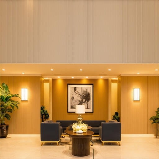Modern hotel lobby with stylish decor and friendly staff
